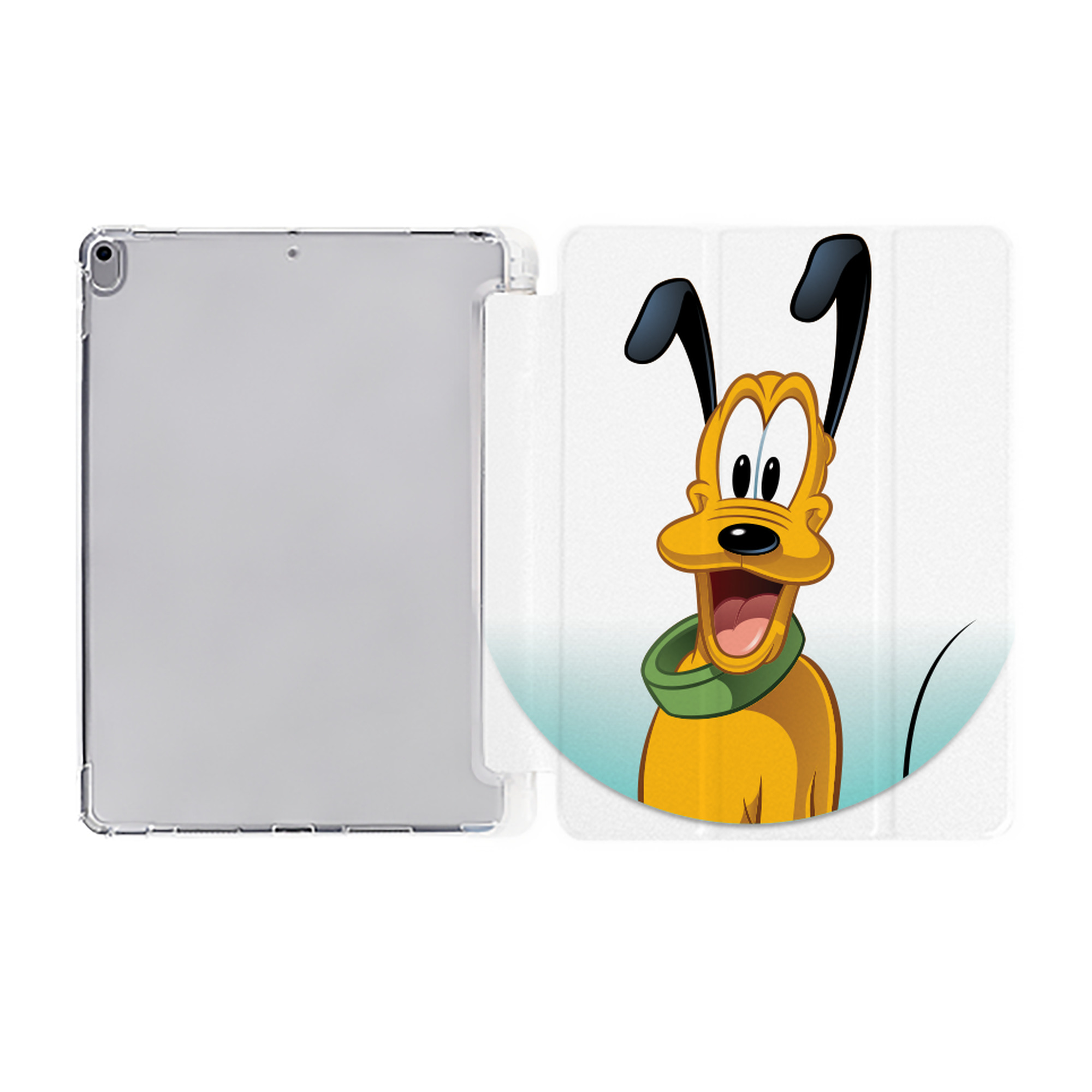 ミッキーマウス Mickey Mouse IPad ケース ペン収納付き 三つ折りスタンド PUレザー×シリコン 対応機種9.5/10.5/10.9インチ